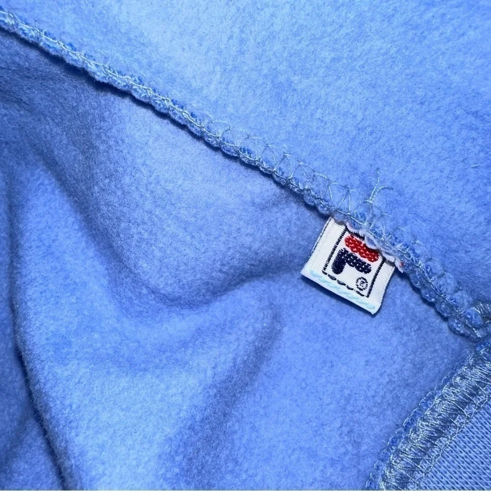 Rare vintage Fila boys zip up hoodie sweatshirt size XS 4